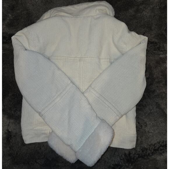 Angel Kiss Cream Teddy Jacket Plush Faux Fur sharpa And Fur XS - Picture 2 of 6